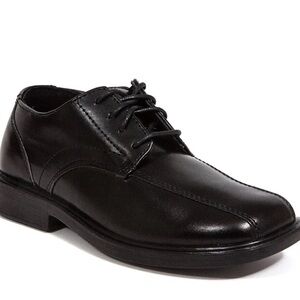Deer Stags Boys Gabe Lace-Up Dress Comfort Oxford - Black- 6.5 Wide Big Kid
